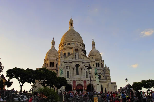 The Sacre Coeur basilica, Paris, France — Stock Photo, Image