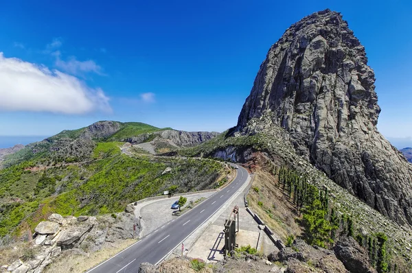 La Gomera - Roque El Cano, La Gomera, Canary island, Spain — Stock Photo, Image