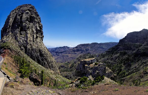 La Gomera - Roque El Cano, La Gomera, Canary island, Spain — Stock Photo, Image