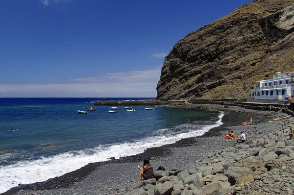 Playa de Alojera, La Gomera, Canary Island, Spain — Stock Photo, Image