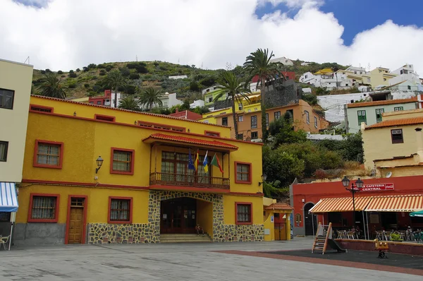 Vallehermoso, La Gomera, Kanárské ostrovy, Španělsko — Stock fotografie