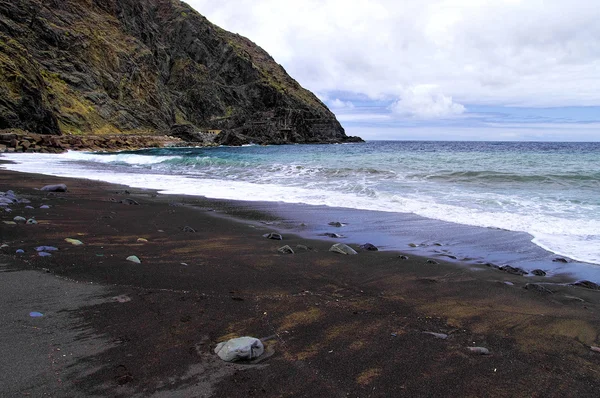 Stranden nära Castillo Del Mar, La Gomera, Kanarieöarna, Spanien — Stockfoto