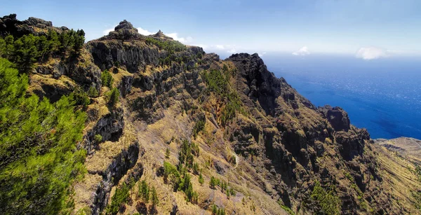 The viewpoint of El Santo, La Gomera, Canary, Spain — Stock Photo, Image