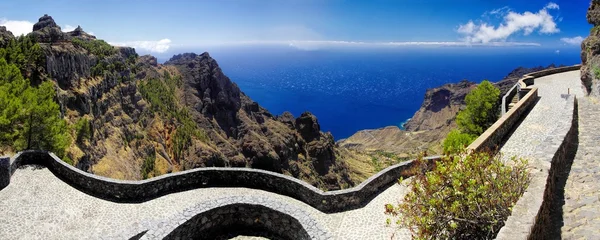 Il punto di vista di El Santo, La Gomera, Canarie, Spagna — Foto Stock