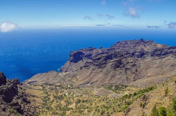 Näkökulma El Santo, La Gomera, Kanarian, Espanja — kuvapankkivalokuva