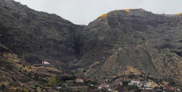 La Gomera island. The Valle Gran Rey, Canary, Spain — Stock Photo, Image