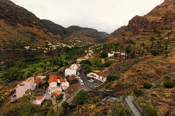 Isola di La Gomera. Valle Gran Rey, Canarie, Spagna — Foto Stock