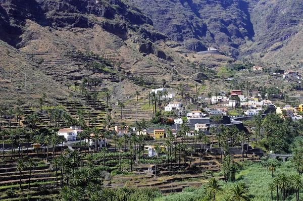 Isola di La Gomera. Valle Gran Rey, Canarie, Spagna — Foto Stock