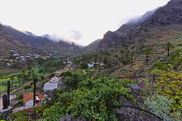 La Gomera island. The Valle Gran Rey, Canary, Spain — Stock Photo, Image