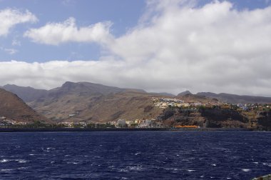La Gomera sahil Adası, Kanarya Adası, İspanya