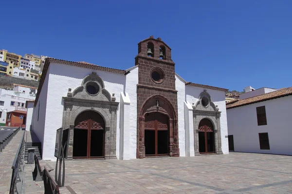 Kostel "iglesia de nuestra de la Asunción" v san sebastian de la gomera, Kanárské ostrovy — Stock fotografie