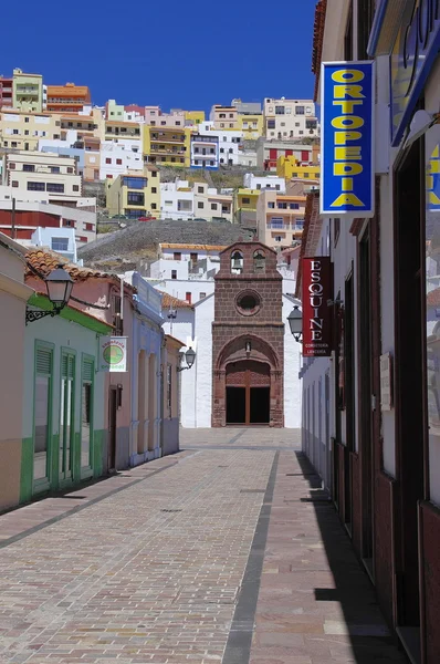 SAN SEBASTIAN DE LA GOMERA, 8 agosto 2014, Isole Canarie, Spagna — Foto Stock