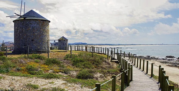 Parque Natural do Litoral, no norte de Portugal, nas imediações da cidade de Esposende . — Fotografia de Stock