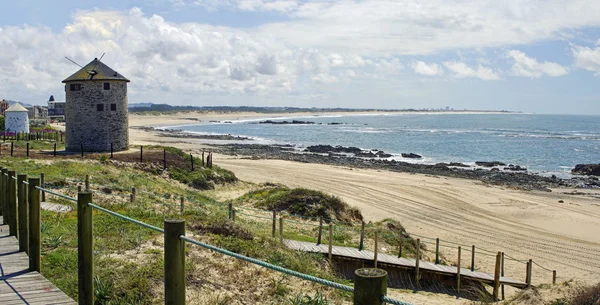 Parque Natural do Litoral, no norte de Portugal, nas imediações da cidade de Esposende . — Fotografia de Stock