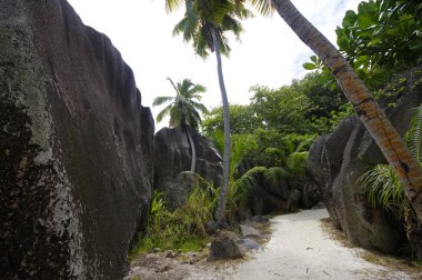 Anse kaynak d'argent beach, la digue Adası, seyshelles