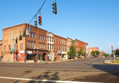 şehir merkezinde Seneca Falls