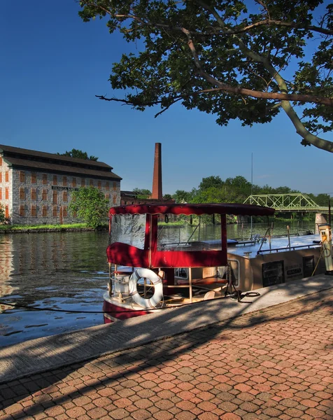 Het kanaal van Seneca — Stockfoto