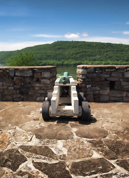 Blick auf das Fort ticonderoga — Stockfoto