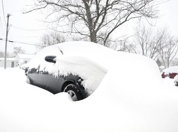 Autó havas — Stock Fotó