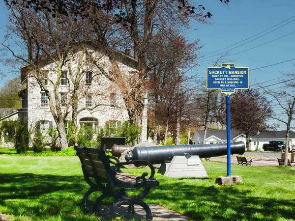 Sackets Harbor Nueva York Mayo 2021 Vista Del Pequeño Pueblo — Foto de Stock