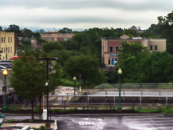 Syracuse New York Usa July 2021 View Onondaga Creek Downtown — Stockfoto