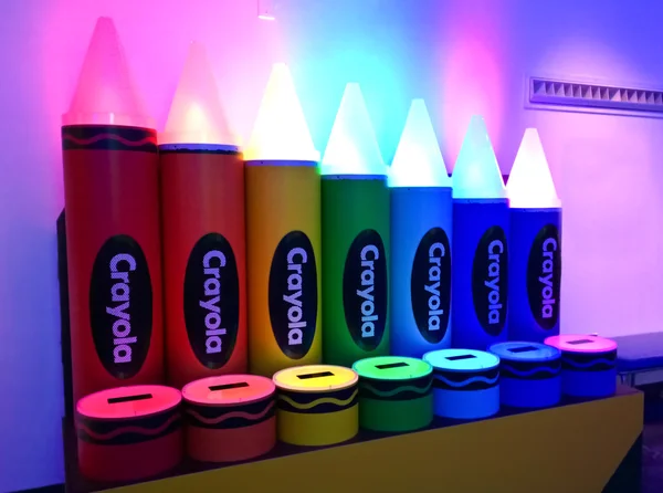 Hugh replika crayola pastelky — Stock fotografie