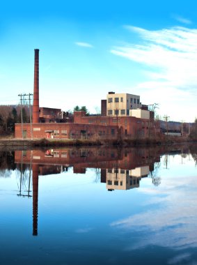 eski, terk edilmiş fabrikası