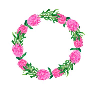 Çiçek desenli suluboya. el çizimi