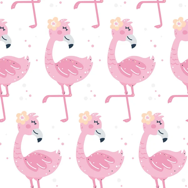 Flamingolarla çocuksu, kusursuz bir düzen..