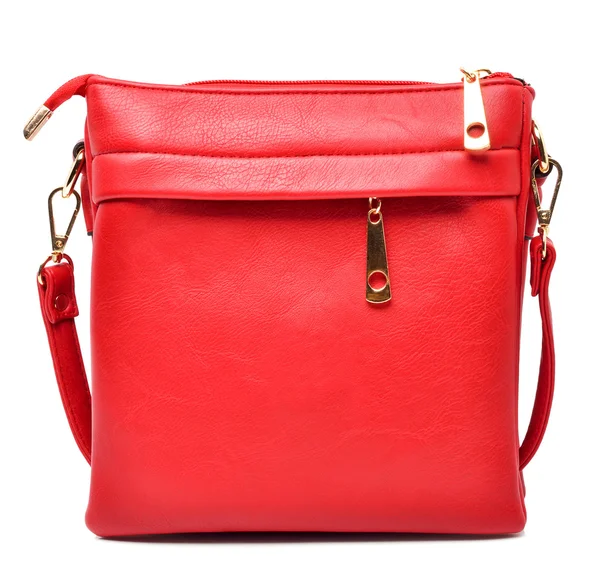 빨간 세련 된 여성 가방 — Stockfoto