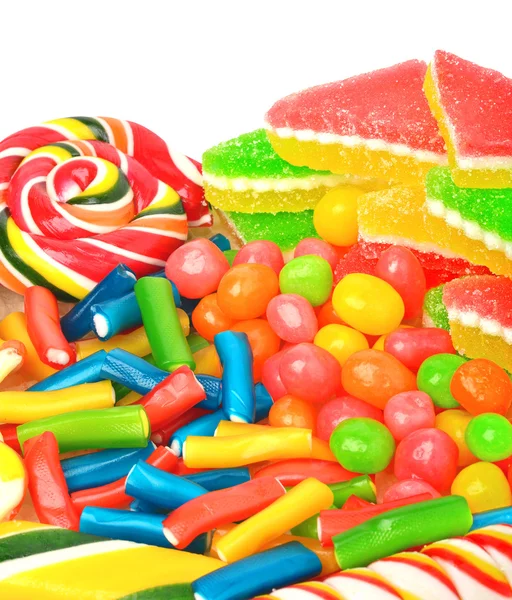 Marmelade, caramels, lollipops, liquorice — Stock Photo, Image