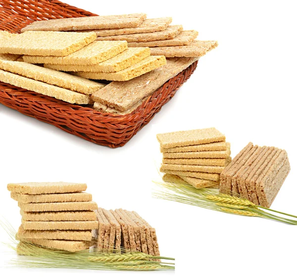 Dry loaves and ears of wheat — Stock Photo, Image