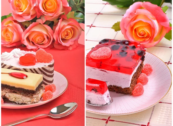 Torte di San Valentino — Foto Stock