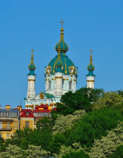 Kiev, Ukraine. St. Andrew's Church — Stock Photo, Image