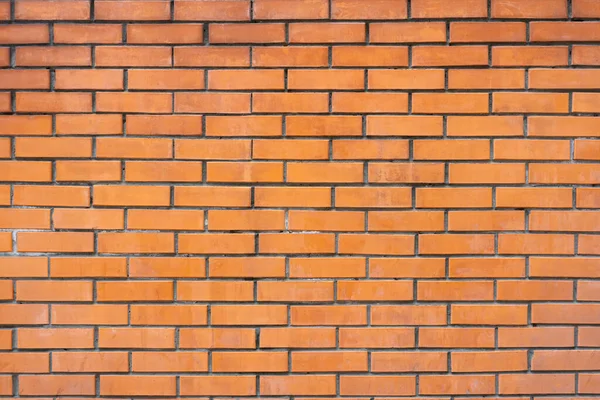 Vermelho Parede Tijolo Fundo — Fotografia de Stock