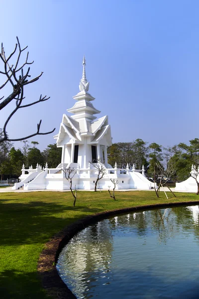 Beyaz Tapınak, Chiang Rai Tayland parçası — Stok fotoğraf