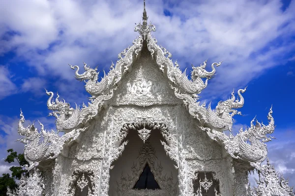 Wat rong khun, superior del templo. — Foto de Stock