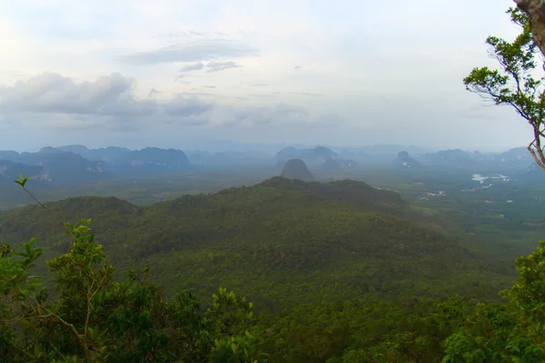 Vista de Tab Kak-Hang Nak Hill . — Fotografia de Stock