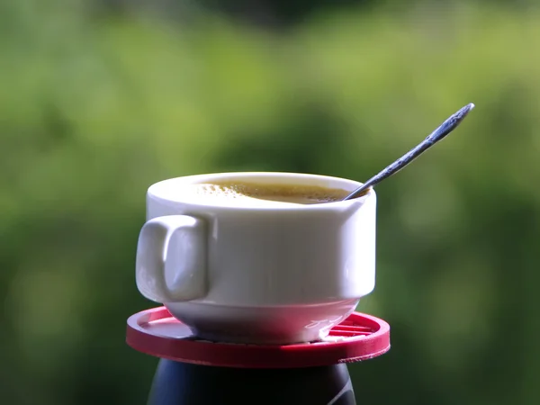 Deckel Kaffee. — Stockfoto