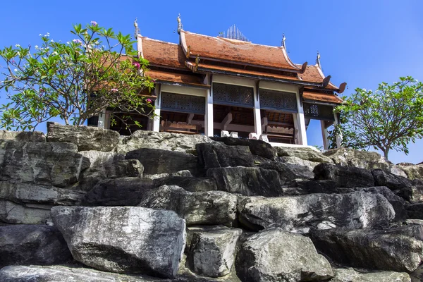 Gazebo on Boulders. — Stock Photo, Image