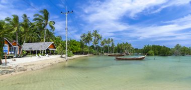 Koh Mook sahil hattı manzara.