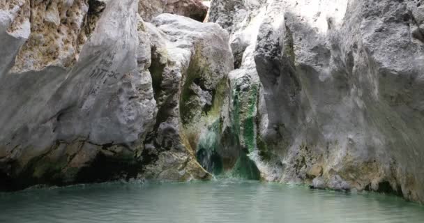 Sumatra Vista Hot Spring — Vídeo de Stock