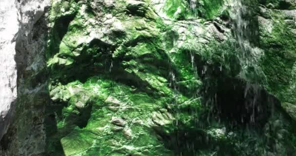 Heiße Quelle in der Nähe von Panguran — Stockvideo
