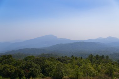 Doi Inthanon görünümünden.