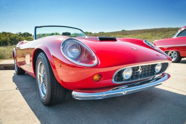 Kırmızı 1962 Ferrari 250 Gt California Spyder