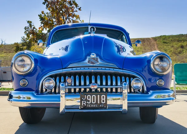 Azul 1947 Buick Super clássico carro — Fotografia de Stock