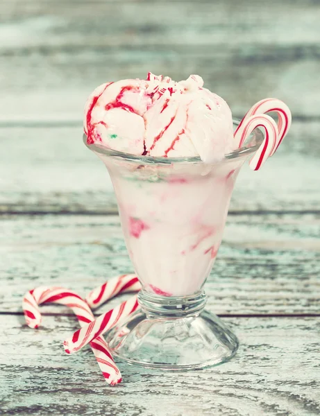 Peppermint ice cream — Stockfoto