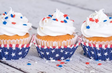 Vatansever sprinkles ile cupcakes