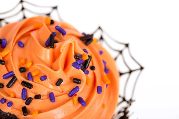 Primer plano de cupcake de Halloween — Foto de Stock