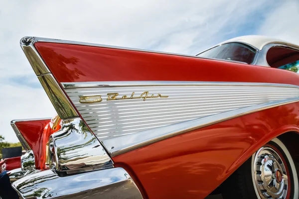 1957 Chevrolet Bel Air klasické auto — Stock fotografie